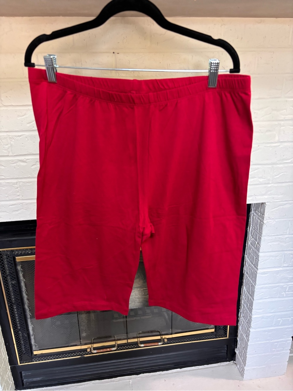 Zenana Outfitters Women's Vivid Red Bike Shorts